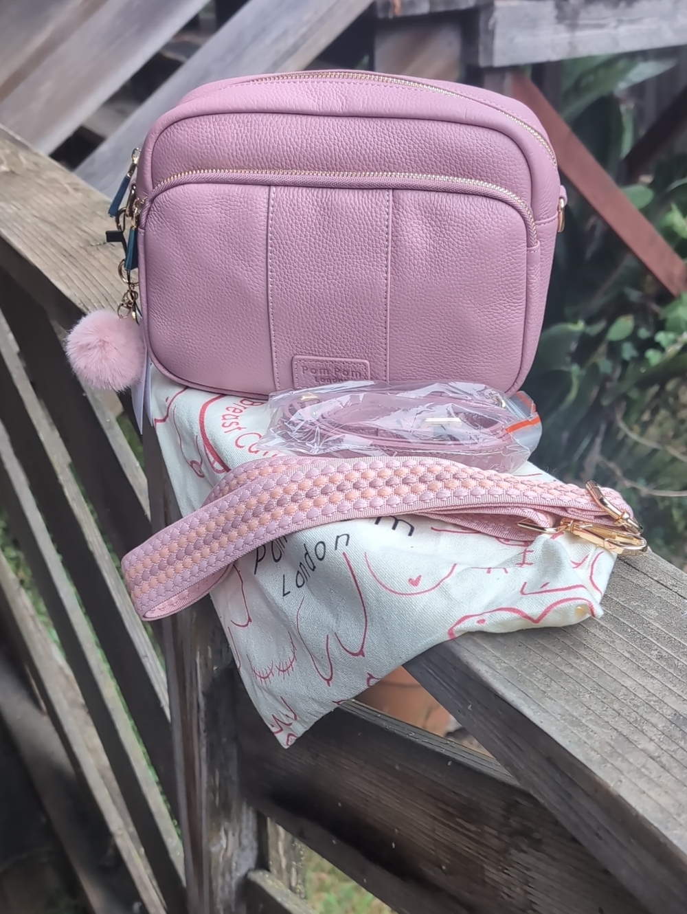 Pom Pom London. 2025 Original Plus BCA bag - NWT